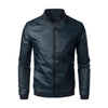 Männer leder bomberjacke - zeitloser casual style