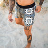 2-teiliges herren shorts und kurzarmhemd ensemble - stylisches freizeit-outfit für den sommer - für entspannte anlässe