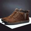 Männerschuhe aus edlem wildleder - moderne ankle boots für den alltag