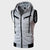 Männer ärmelloser hoodie für sport - leichter zip-vest für freizeit und aktivität