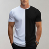 Männershirt im zeitgemässen casual-look - stylisches zweifarbige design für jede saison