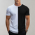 Männershirt im zeitgemässen casual-look - stylisches zweifarbige design für jede saison