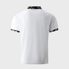 Männers polo-shirt mit blumenkragen - lässiger look für jeden tag