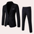 2-teiligs herrenanzug – slim fit blazer und hose