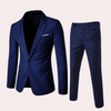 2-teiligs herrenanzug – slim fit blazer und hose