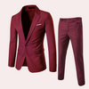 2-teiligs herrenanzug – slim fit blazer und hose