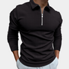 Männliche langarm-zipshirt - vielseitiges und schickes casual-oberteil
