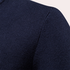 Männers zip-knit jumper - stilvolles layering für den alltag