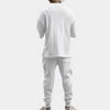 2-teiliges herren trainingsanzug-set - stilvolle strick-loungewear für sommerliche entspannung