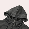 Hoodie mit halbem reissverschluss für männer - funktioneller pulli mit taschen