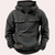 Hoodie mit halbem reissverschluss für männer - funktioneller pulli mit taschen