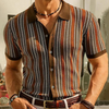 Männers poloshirt aus leichtem strick - moderner look für gesellschaftliche anlässe