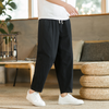 Männer lockere hosen - leichte baumwollmischung für den alltag