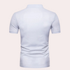 Herren polo-shirt mit kontrast – stylishes freizeitoberteil für den alltag