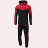 2-teiliger männer freizeit tracksuit - trendiges sportoutfit für aktive tage