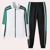 2-teiliges herren trainingsanzug-set – leichte freizeit-sportmode mit stylischer jacke und hose für entspannte wochenenden