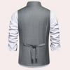 3-teiliges asymmetrisches weste - elegante herrenmode
