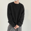 Männer rippenstrickpullover - vielseitiger, lässiger pullover für entspannten chic