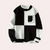 Männlicher farbblock-pullover für lässige styles - ripp-pullover für jeden anlass