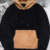 Männer fleece hoodie - modernes casual-outfit aus weichem material, geeignet für entspannte ausflüge