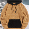 Männer fleece hoodie - modernes casual-outfit aus weichem material, geeignet für entspannte ausflüge