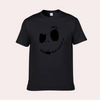 Männliches grafik-t-shirt mit ikonischem skull-print - lässiges t-shirt für den alltag