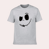 Männliches grafik-t-shirt mit ikonischem skull-print - lässiges t-shirt für den alltag