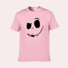 Männliches grafik-t-shirt mit ikonischem skull-print - lässiges t-shirt für den alltag