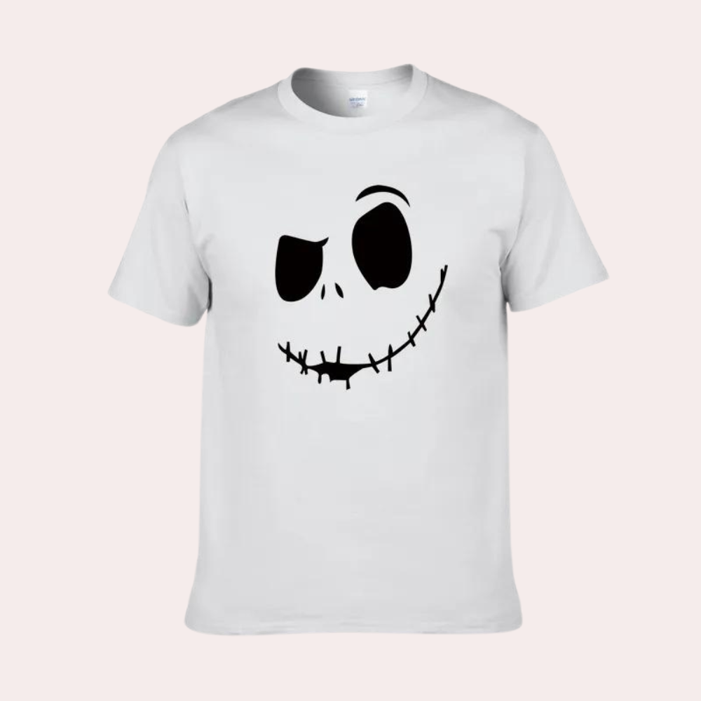 Männer T-Shirt mit Totenkopf-Print – Cool & Alltagstauglich