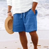 Lässigi gestreifte shorts - männer strandbekleidung für e stylische optik