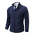 Männer zip-cardigan – strapazierfähiger strick für büro-outfits – vielseitiges layering-element