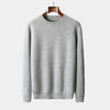 Gestrickter wollpullover - klassisches herren crewneck strickkleidungsstück