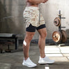 2-in-1 sportshorts - vielseitige herren athletic shorts