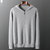 Männer zip-up hoodie - leichter strickpullover für lässige anlässe