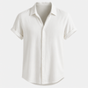 Männer short sleeve leinenhemd - atmungsaktives und lässiges casual-oberteil