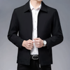 Männers klassisch zip-jacke - langlebiger, leichter stil für tägliche eleganz