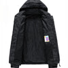 Männeri wasserdichti winter ski-jacke - sportlich stil mit reissverschluss & verstellbarem schnitt für outdoor-aktivitäten