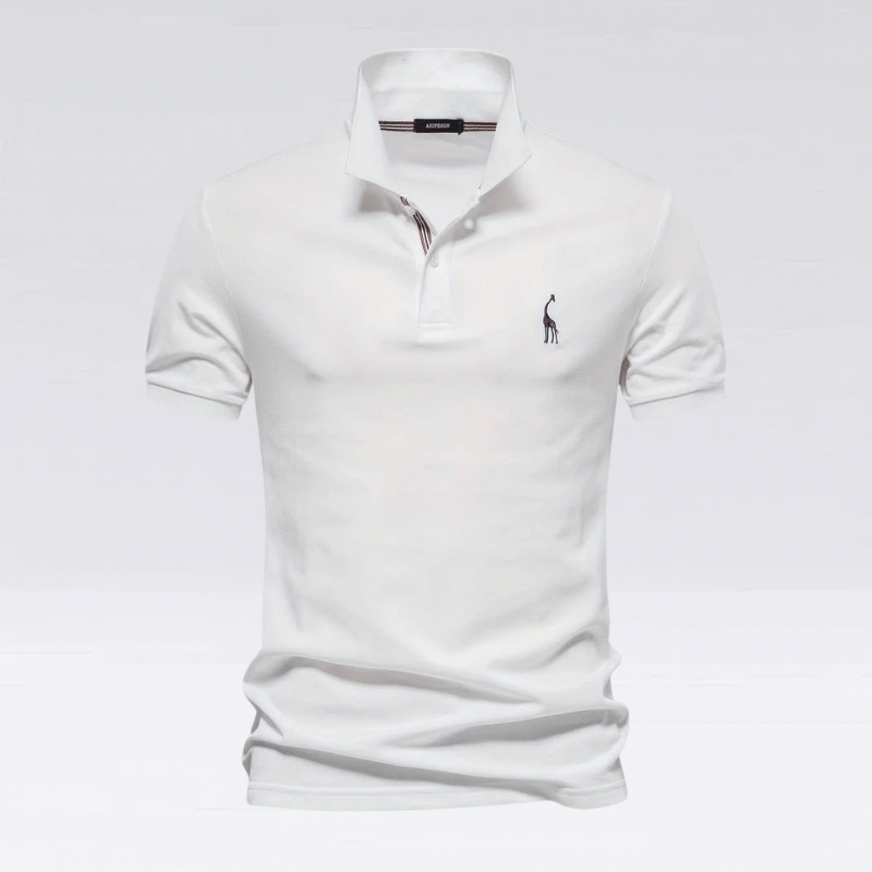 Elegantes polohemd für männer - klassische freizeitmode für jeden tag