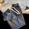 Männer chinos in lässigem denim-stil - leichte sommer alltagsmode