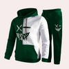 2-teiliger hoodie tracksuit – modische herren loungewear