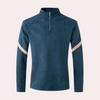 Herren halbzip-jumper - vielseitige freizeitbekleidung, leichter pullover mit reissverschluss