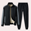 2-teiliger männer trainingsanzug - moderner zip-jacke und hose für lässige anlässe - stilvolle gemütlichkeit für den alltag
