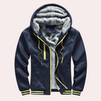 Herren Hoodie mit weichem Futter – Sommerjacke Alltag