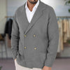 Männers cardigan mit doppelreihe - stilvolle bekleidung für büro und abendanlässe