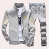 2-teiliges herren trainingsanzug – stylische zip-jacke & hose – optimal für freizeit