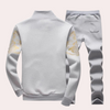 2-teiliges herren trainingsanzug – stylische zip-jacke & hose – optimal für freizeit