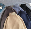 Hochstehender pullover für männer – sanftes strickdesign für lässige outfits in vielen farben