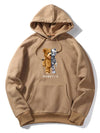 Roboter teddy-bär hoodie - ausgefallene herren freizeitjacke
