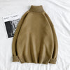 Hochstehender pullover für männer – sanftes strickdesign für lässige outfits in vielen farben