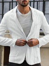 Männe's baumwolle freizeitblazer - eleganter und leichter jacke für büro oder abendanlässe